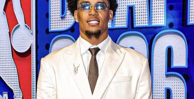 Dominicano Yaxel Lendeborg es seleccionado como pick 11 en el Draft de la NBA