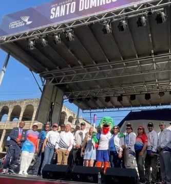 VIDEO: Hato Mayor recibe la antorcha de los Juegos Centroamericanos y del Caribe Santo Domingo 2026