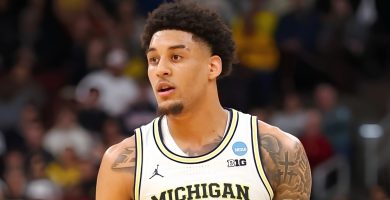 Dominicano Yaxel Lendeborg es elegido por los Warriors en la primera ronda del Draft de la NBA