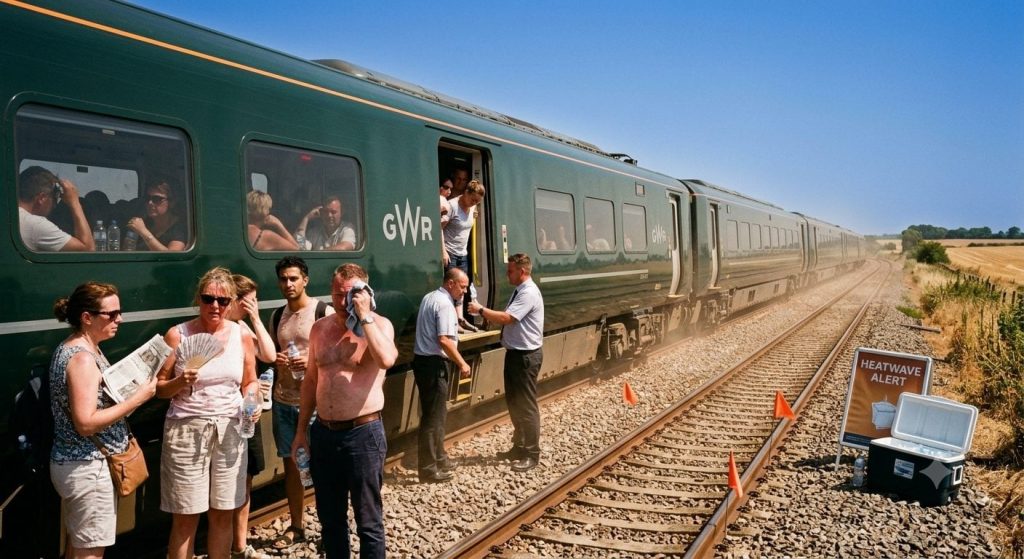 Cancelan trenes por la ola de calor en Inglaterra y Gales