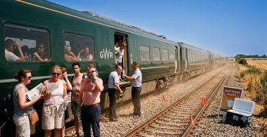 Cancelan trenes por la ola de calor en Inglaterra y Gales