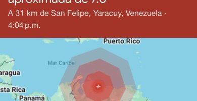 Así se vivió el temblor de 7.1 en Venezuela que se sintió en República Dominicana