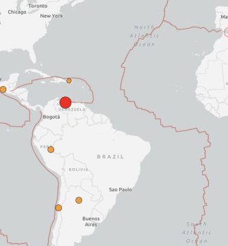 Fuerte terremoto de magnitud 7.1 sacude a Venezuela y se siente en República Dominicana