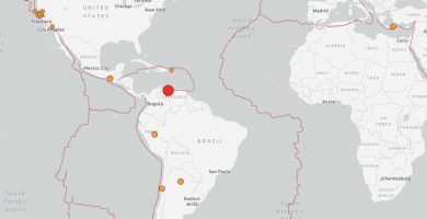 Fuerte terremoto de magnitud 7.1 sacude a Venezuela y se siente en República Dominicana