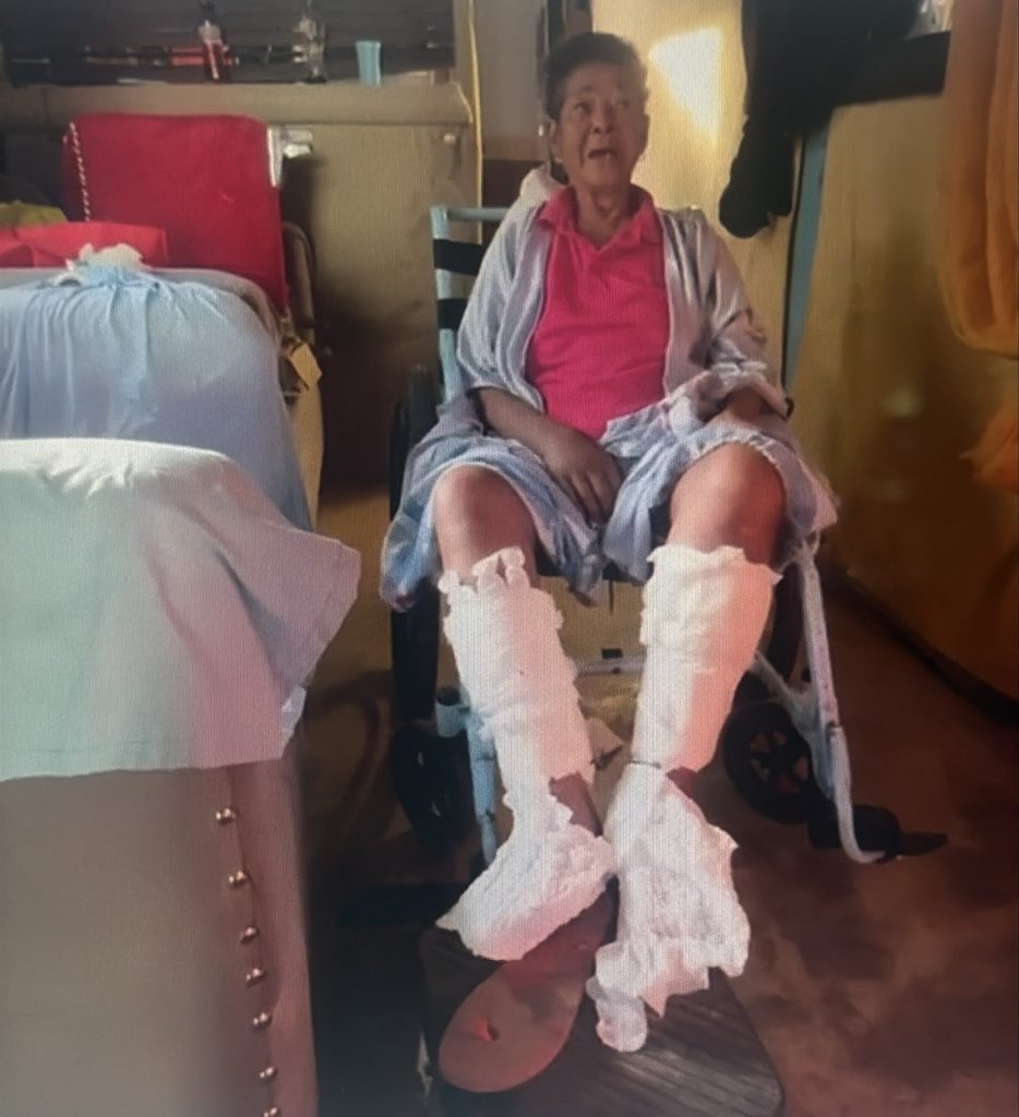 Entre dolores y pobreza, mujer de Sabana Grande de Boyá pide ayuda para sobrevivir