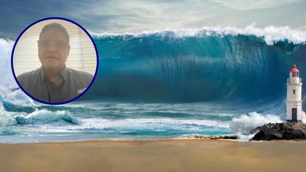 Indomet emite alerta de tsunami para la costa sur de República Dominicana