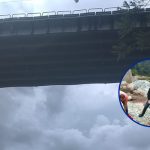Hombre que se habría lanzado de puente en Santiago Rodríguez tenía presuntos problemas mentales