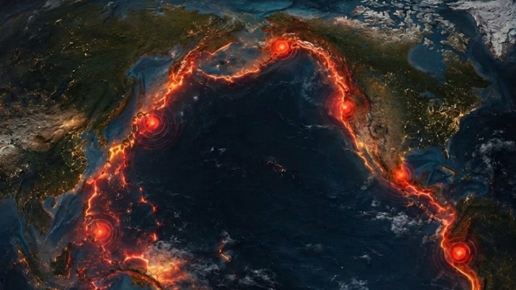 Cinco terremotos azotan el Cinturón de Fuego del Pacífico en menos de 24 horas