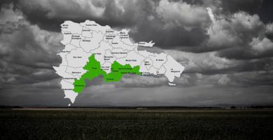 Colocan seis provincias en alerta verde por incidencia de onda tropical