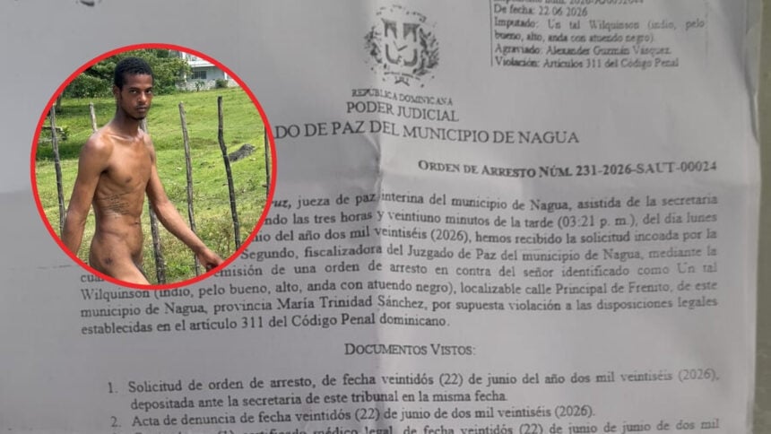 Emiten orden de arresto contra joven con presuntos problemas de adicción tras agresión física a otro en Nagua