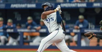 Junior Caminero arrasa tras 3 jonrones en un juego ante Kansas City