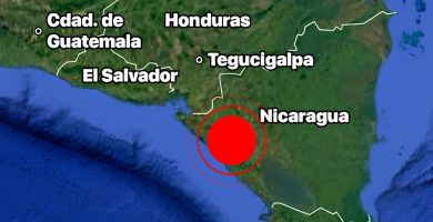 ¡Otro más! Sismo de 4,6 sacude el suroeste de Nicaragua