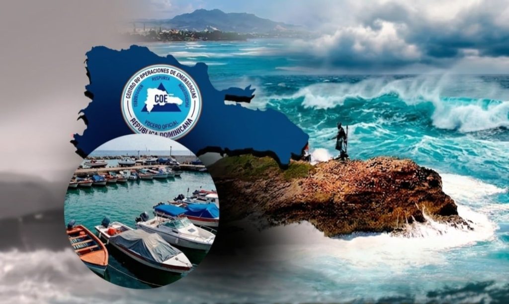 ¡Peligro en el mar! COE alerta por oleaje anormal en la costa Caribe; recomienda a embarcaciones permanecer en puerto