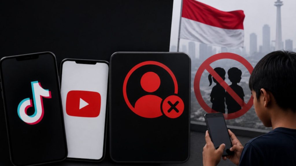 TikTok y YouTube desactivan 4,7 millones cuentas de menores en Indonesia tras prohibición