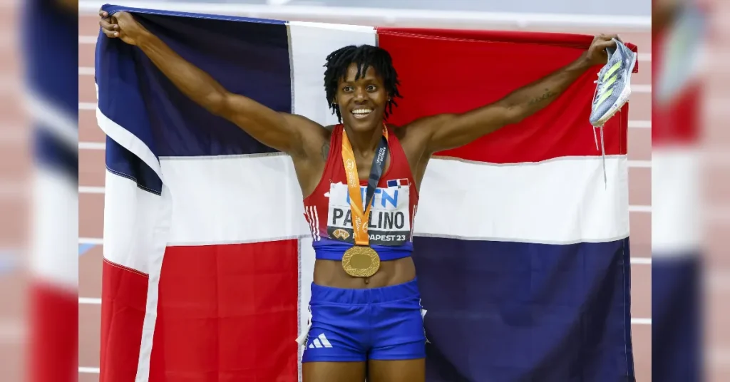 Marileidy Paulino brilla en la Liga Diamante con récord en París