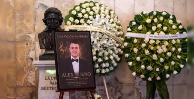 El adiós a Alex Bueno: su familia recuerda al hombre detrás del artista