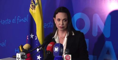 María Corina Machado denuncia restricción del espacio aéreo en Venezuela y acusa bloqueo a su retorno