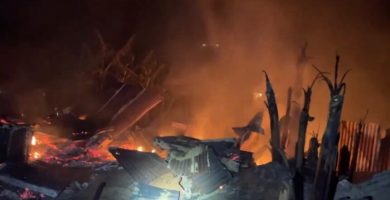 Incendio destruye cerca de 7 viviendas en sector la lomita en Jarabacoa