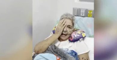 VIDEO: ¡Pidió un deseo! Mujer de 69 años sale con vida de entre los escombros y sorprende con su primer deseo