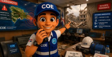 VIDEO: Conoce a Coelito, personaje educativo del COE para orientar a la población sobre cómo actuar ante un terremoto