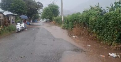 Inundaciones afectan predios agrícolas y viviendas en Constanza por fuertes lluvias