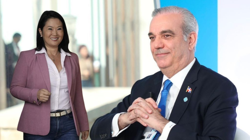 Presidenta electa del Perú, Keiko Fujimori, responde a felicitaciones de Luis Abinader
