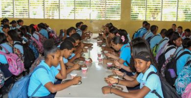 INABIE sirvió más de 230 millones de raciones de frutas durante el año escolar 2025-2026