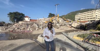 Rescatistas dominicanos y venezolanos trabajan para recuperar dos cuerpos