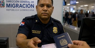 Conocerán coerción contra inspector migratorio acusado de exigir soborno de RD$100 mil