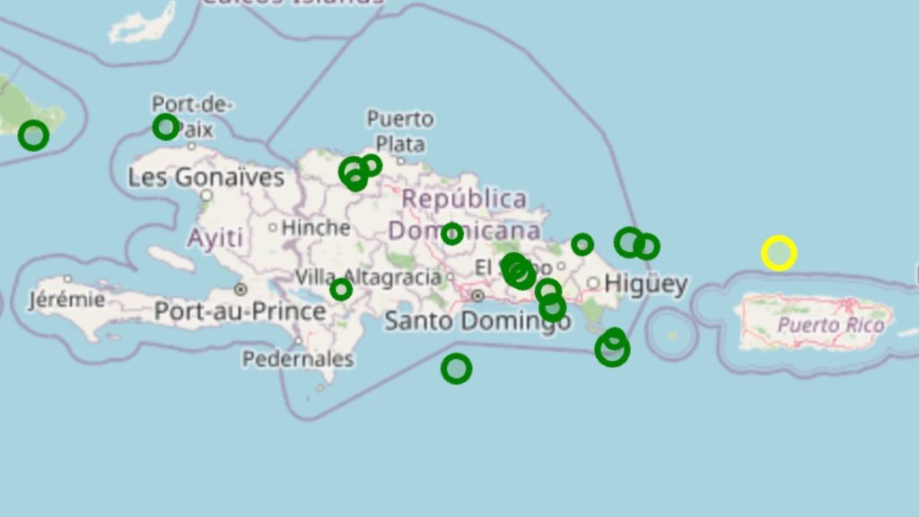 En un año la República Dominicana registra entre 1,000 y 1,500 sismos que no son percibidos por los humanos