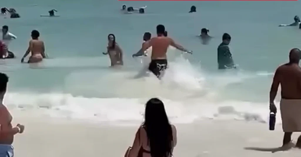 Video en Isla Saona genera reacciones tras incidente en la playa