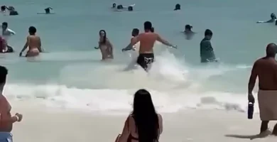 Video en Isla Saona genera reacciones tras incidente en la playa