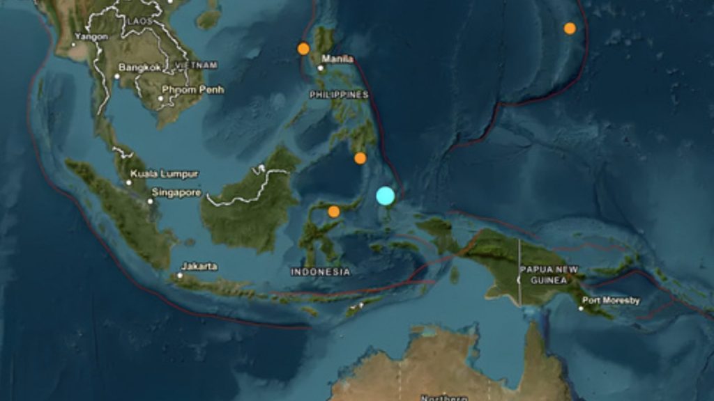 Terremoto de magnitud 6,2 sacude la isla de Halmahera, en el noreste de Indonesia
