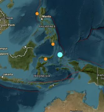 Terremoto de magnitud 6,2 sacude la isla de Halmahera, en el noreste de Indonesia