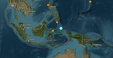 Terremoto de magnitud 6,2 sacude la isla de Halmahera, en el noreste de Indonesia