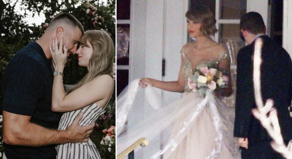 Un jardín en el Madison, gran seguridad y temperaturas récord para la boda de Taylor Swift