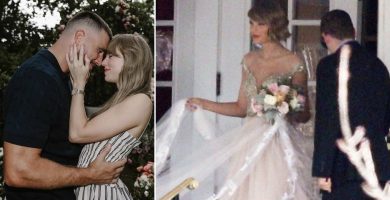 Un jardín en el Madison, gran seguridad y temperaturas récord para la boda de Taylor Swift