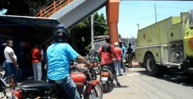 Reportan alarmante incidente con un camion en Quita Sueño