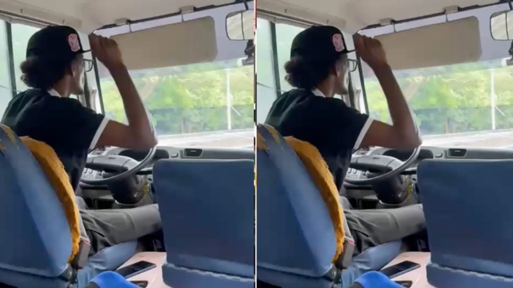 ¡Bailando y cantando! Así iba el chofer antes del accidente de los peloteros de Baní