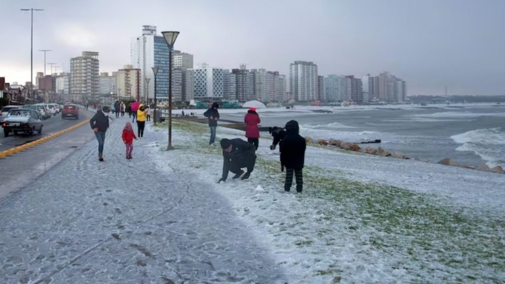 Ola de frío polar golpea a Suramérica con temperaturas bajo cero