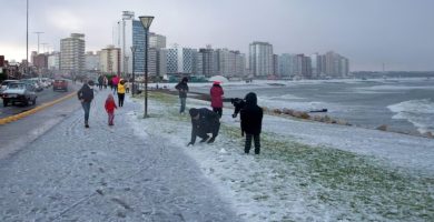 Ola de frío polar golpea a Suramérica con temperaturas bajo cero