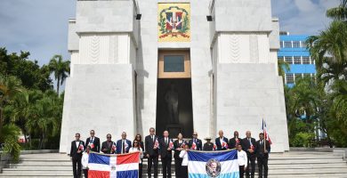 Duartianos rinden homenaje a Francisco del Rosario Sánchez en el 165 aniversario de su muerte