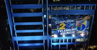 Entre música y alegría, Telemicro celebra su 29 aniversario