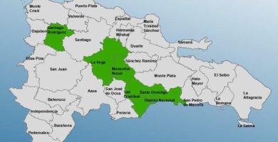 COE coloca cinco provincias y el DN en alerta verde por vaguada