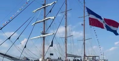 Armada dominicana participa en histórico evento naval en Nueva York por los 250 años de EE. UU.