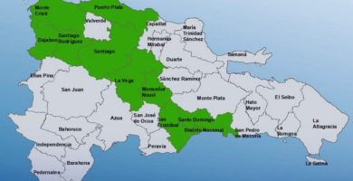 Vaguada y onda tropical mantienen en alerta verde al DN y nueve provincias