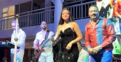 Frank Reyes presume el talento de su hija al interpretar uno de sus éxitos
