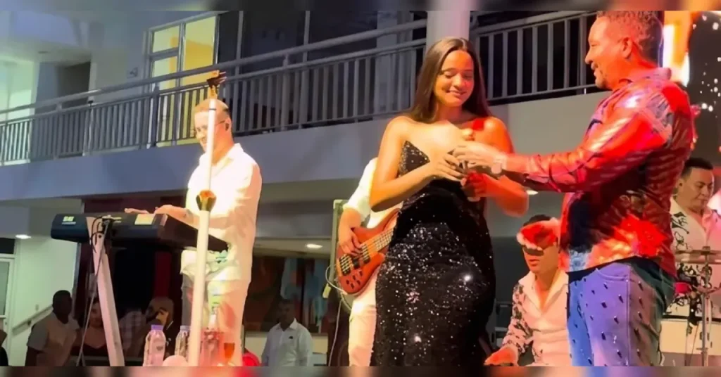 Frank Reyes celebra el talento de su hija en redes