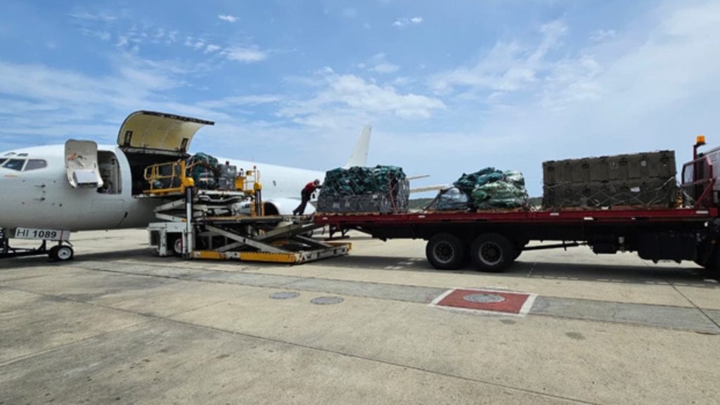 Sky High apoya operación humanitaria de la Barbados Defence Force hacia Venezuela