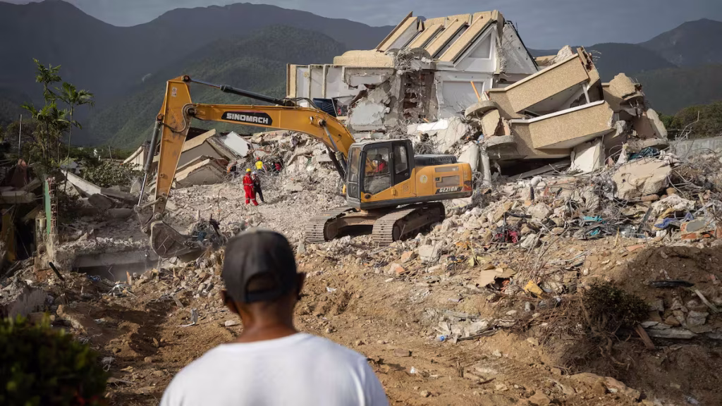 Suben a 3.535 los muertos por los terremotos en Venezuela